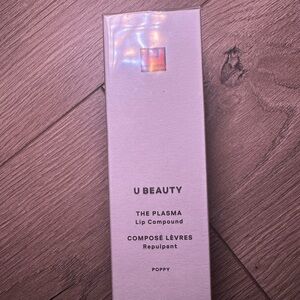 U Beauty The Lip Plasma Compound, Color Poppy, Brand New Sealed